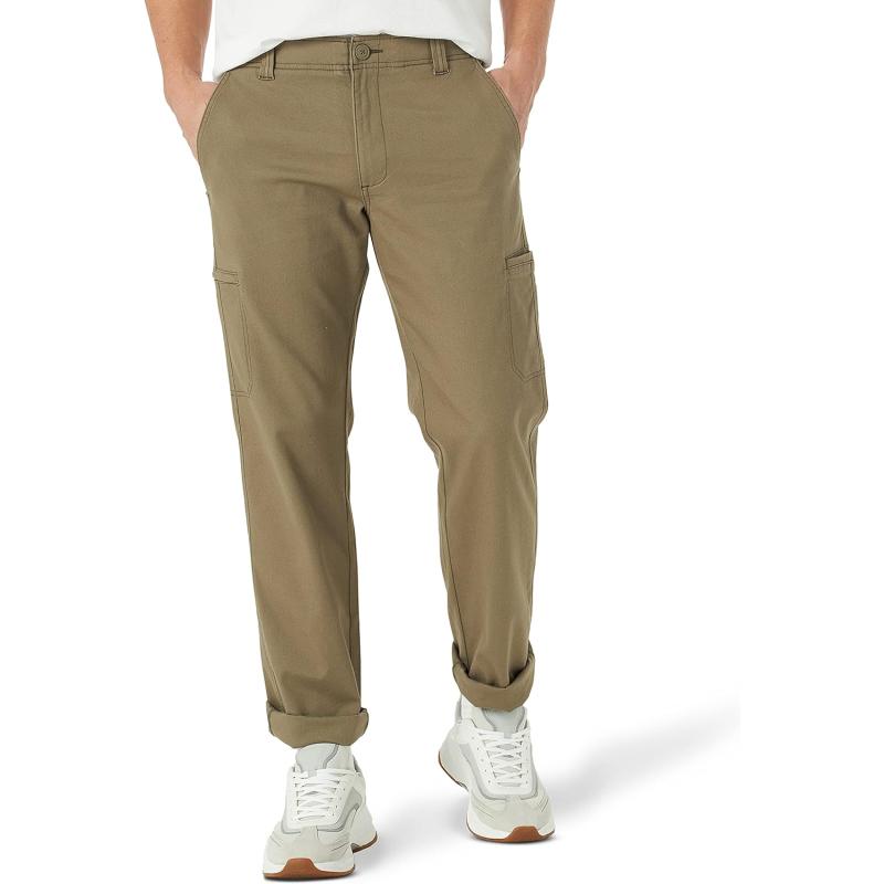 Lee Men’s Extreme Motion Canvas Cargo Pant(Sirus) - Lee Outlet